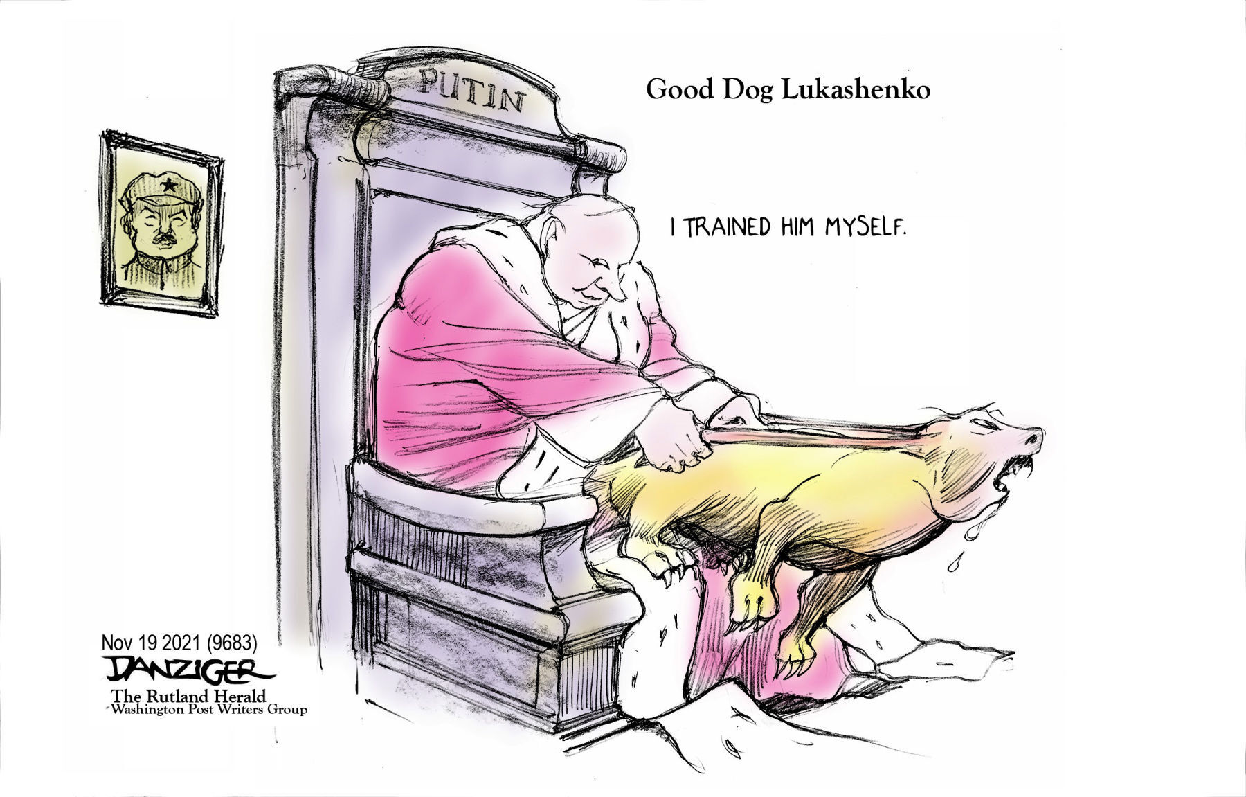 Jeff Danziger cartoon